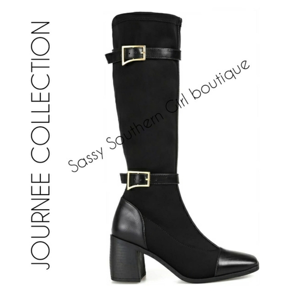 🆕⭐ Journee Collection black tall boots - Picture 2 of 8